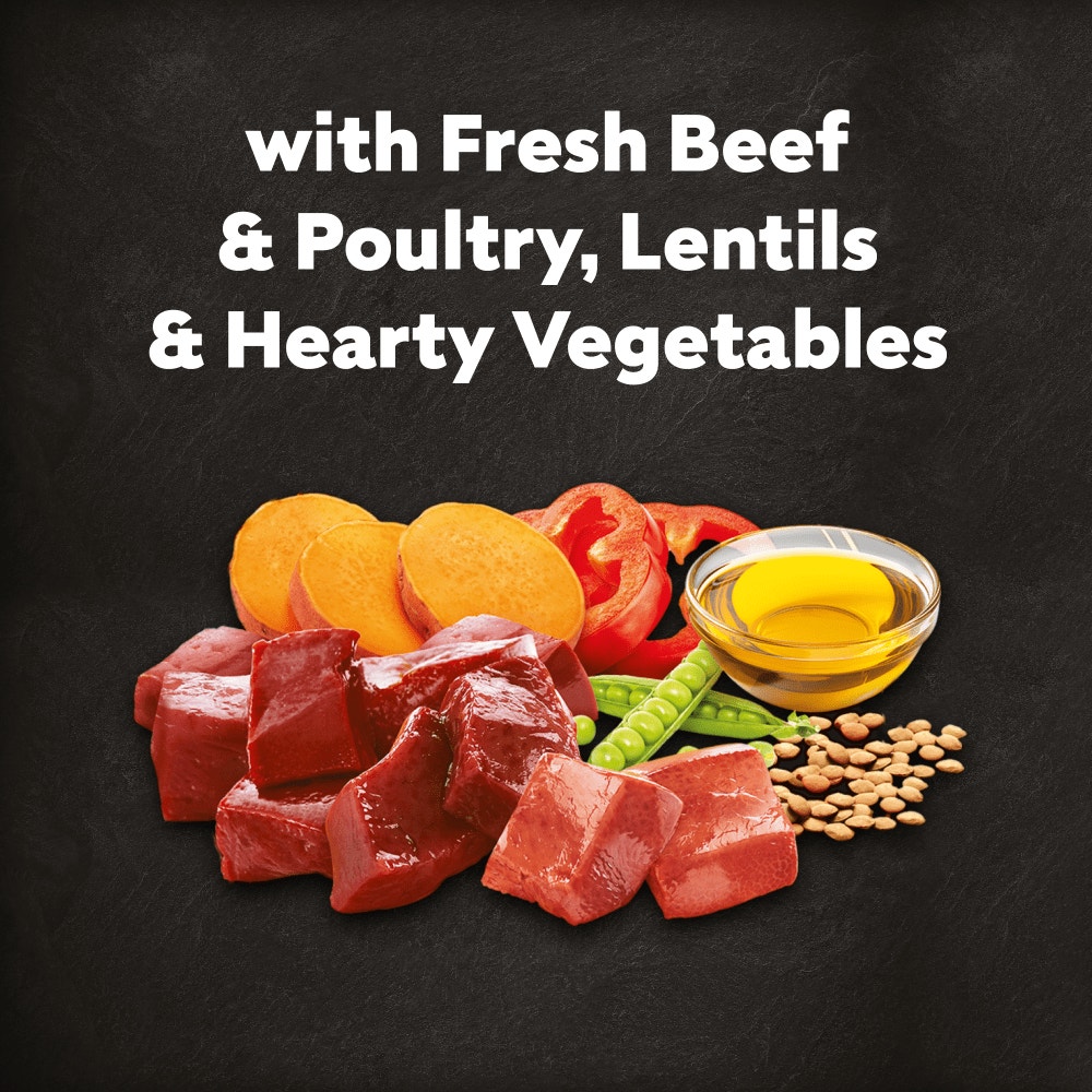 Cesar Adult Dry Dog Food with Fresh Beef, Poultry & Vegetables 1.4kg - 4