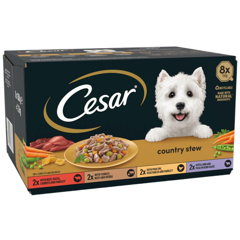 CESAR® Country Stew Variety Pack, Tray - 1